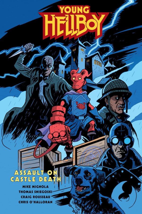 YOUNG HELLBOY : ASSAULT ON CASTLE DEATH hardcover