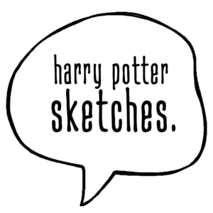 harry potter sketches